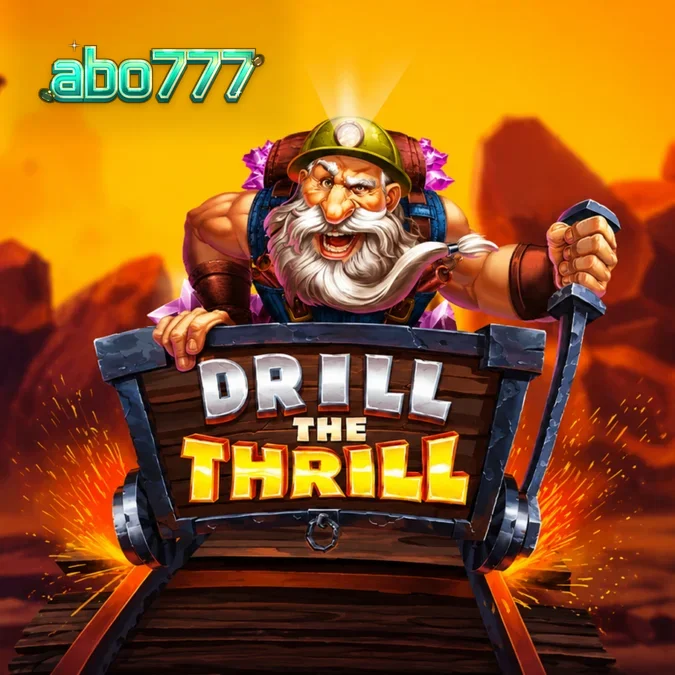 Pemandangan tambang emas dalam permainan slot Drill the Thrill